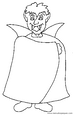 laminas para dibujar Vampiro 01